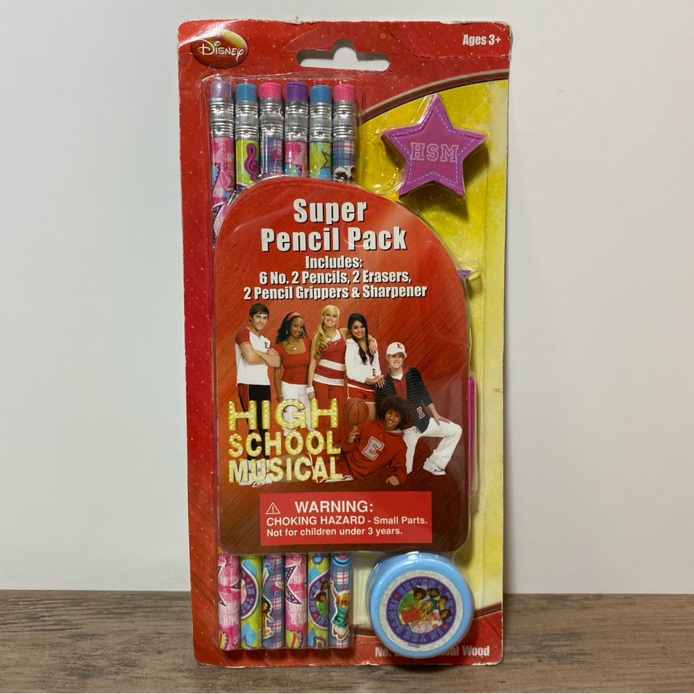 High School Musical Super Pencil Pack 2000s Kids Back to School Supply